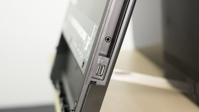 Sony A1E OLED Side Inputs Picture