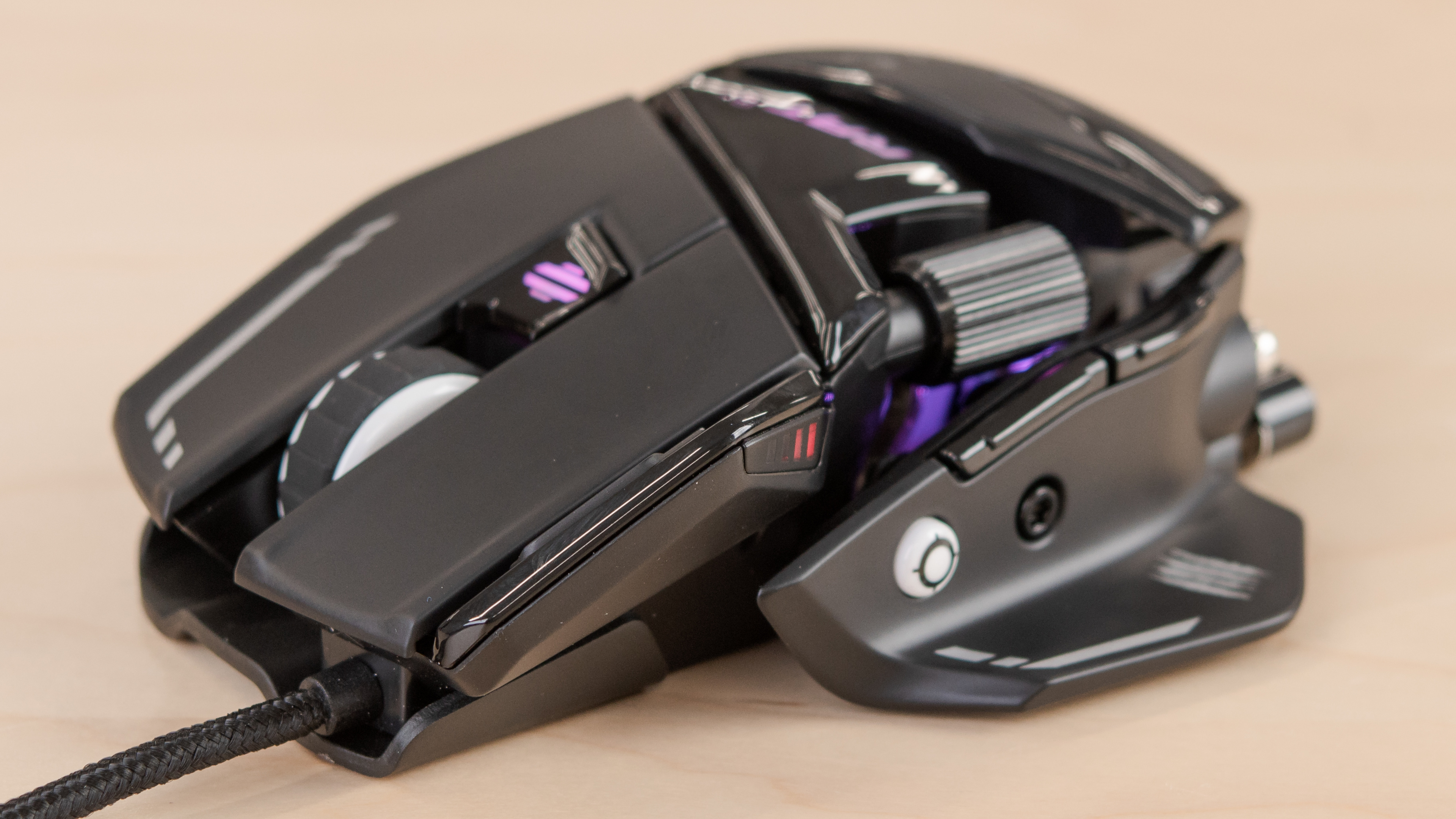 Lot De 2 Jeux De Patins De Rechange Pour Souris Gamer Mad Catz/Saitek R.A.T (RAT3, RAT5, RAT7, RAT9, R.A.T 4/6/8...)