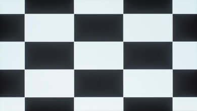 LG B8 OLED Checkerboard Picture