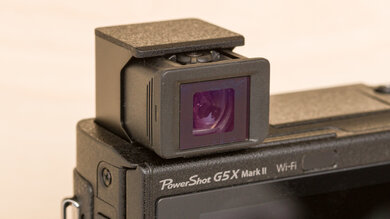 Canon PowerShot G5 X Mark II EVF Menu Picture