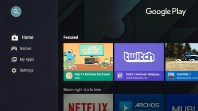 Sony X800G Apps Picture