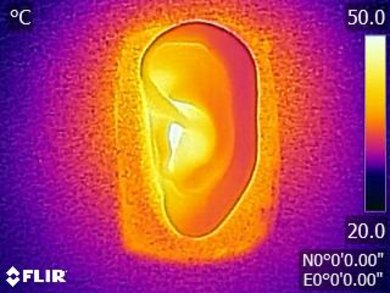 Sony MDR-1A Breathability After Picture