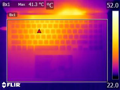 LG gram 16 (2024) Keyboard Temps Picture