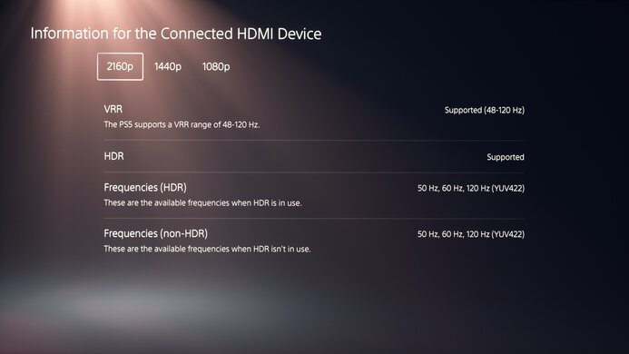 MSI MPG 321URX QD-OLED PS5 Compatibility Photo