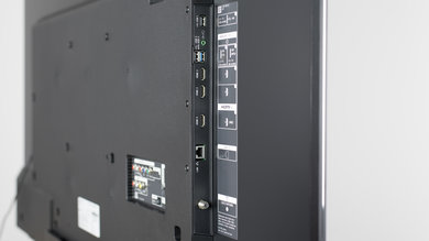 Sony X850D Side Inputs Picture