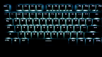 Logitech K845 Brightness Min