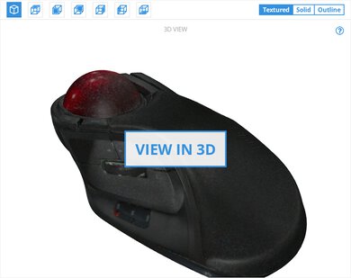 ELECOM HUGE M-HT1DRBK 3D Model