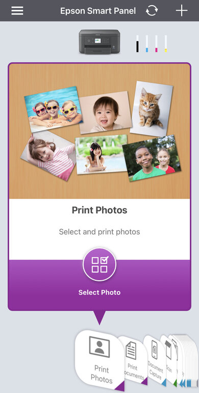 Epson Expression Home XP-5200 App Printscreen
