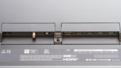 LG G3 OLED Rear Inputs Picture