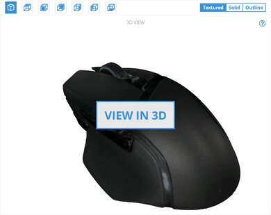 Razer Basilisk V2 3D Model