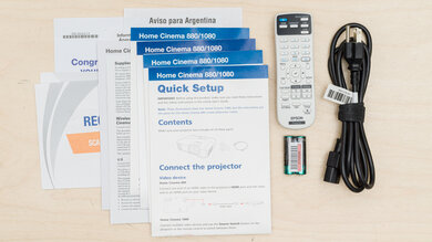 Epson Home Cinema 1080 In The Box Picture