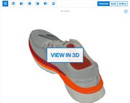 Skechers Aero Razor 3D Model Full Shoe