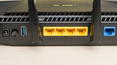 ASUS RT-AX3000 Ports Photo