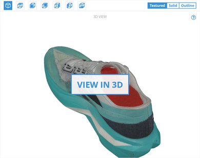 New Balance FuelCell SuperComp Elite v4 3D Model Full Shoe