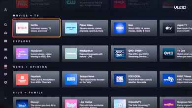 Vizio Quantum QLED Apps Picture