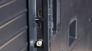 Samsung U8000F Side Inputs Picture