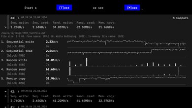 Apple MacBook Air 15 (M3, 2024) Storage Performance Image
