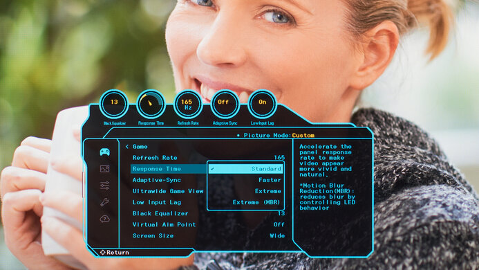 Samsung Odyssey G50A S27AG50 OSD Picture