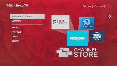 TCL C Series/C807 2017 Apps Picture