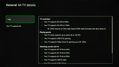 Hisense 98QD5QG Xbox Series X Screenshot