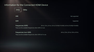 Sony BRAVIA 2 II PS5 Screenshot