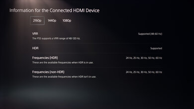 TCL Q6/Q651G QLED PS5 Screenshot