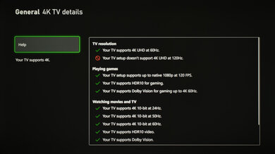 Hisense U6N Xbox Series X Screenshot
