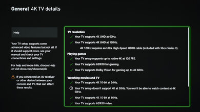 Sharp AQUOS FS1 OLED Xbox Series X Screenshot