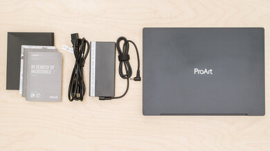 ASUS ProArt Studiobook Pro 16 OLED (2021) In The Box Photo