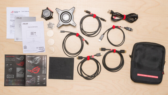 ASUS ROG Swift OLED PG27UCDM In The Box Picture