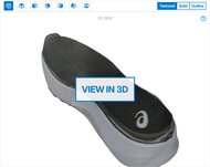 ASICS GEL-KAYANO 32 3D Model Internal