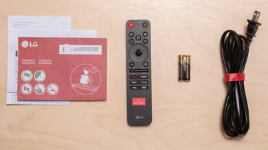 LG QNED92A In The Box Picture