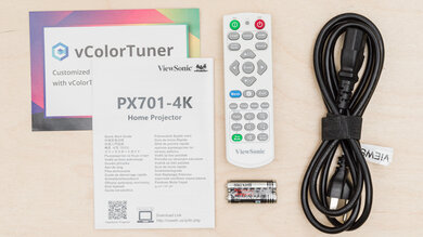 ViewSonic PX701-4K In The Box Picture