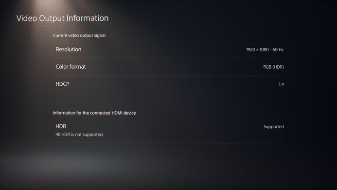 ASUS TUF Gaming VG259QM PS5 Compatibility Photo