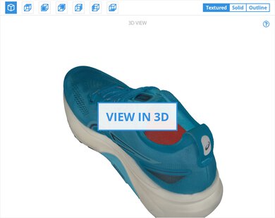 ASICS GEL-KAYANO 31 3D Model Full Shoe