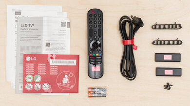 LG QNED85T In The Box Picture