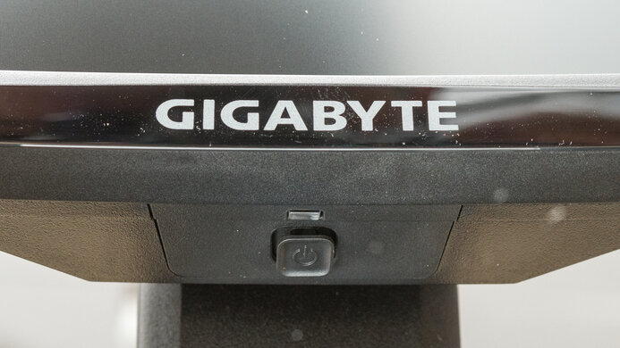 Gigabyte GS27QC Controls Picture