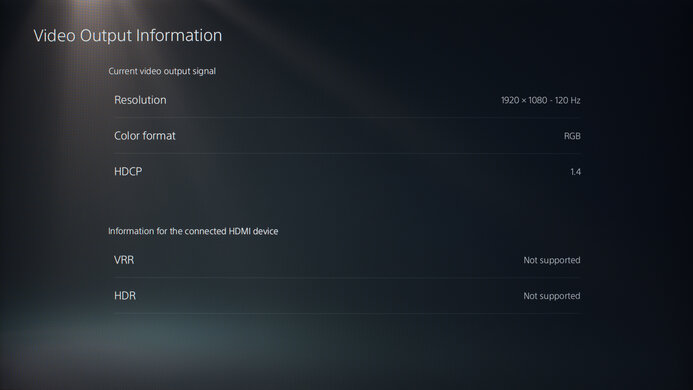 Dell G2722HS PS5 Compatibility Photo