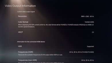 TCL 4 Series 2019 PS5 Screenshot