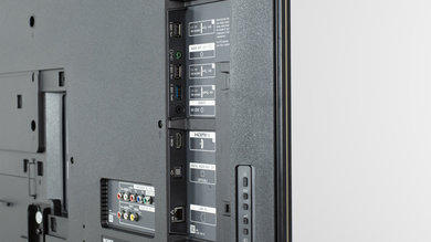 Sony X930D Side Inputs Picture