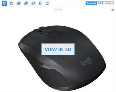 Logitech MX Anywhere 2S 3D Model
