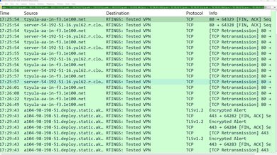 Windscribe Wireshark IP And DNS Leak Screenshot