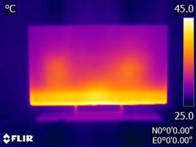 Sony X850E Temperature picture