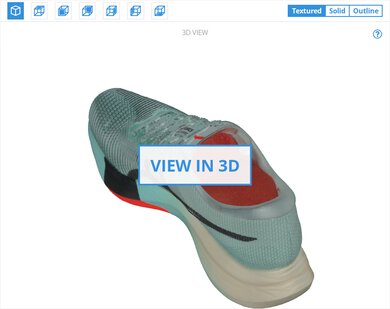 ASICS METASPEED SKY PARIS 3D Model Full Shoe