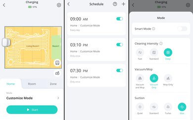eufy X10 Pro Omni Companion App Screen Grabs