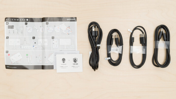 Dell Alienware AW2523HF In The Box Picture