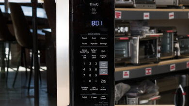 LG MVEM1825F Control Panel Picture