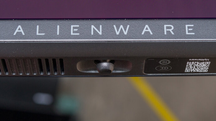 Dell Alienware AW2725Q Controls Picture