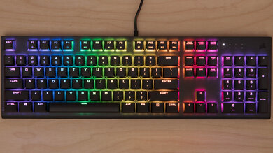 Corsair K60 RGB PRO Low Profile Backlighting Picture
