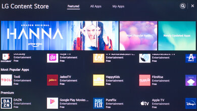 LG UN7300 Apps Picture
